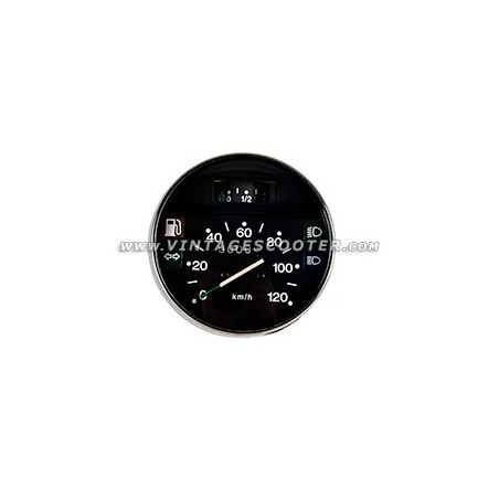 Compteur Vespa PX Arcobaleno 1984-1997 type origine 120 KM/H